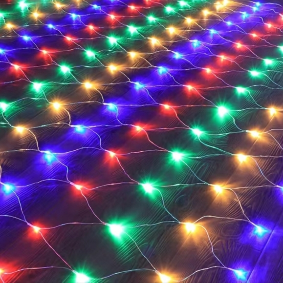 LED Mesh Web Christmas lights - Picture 1 of 6